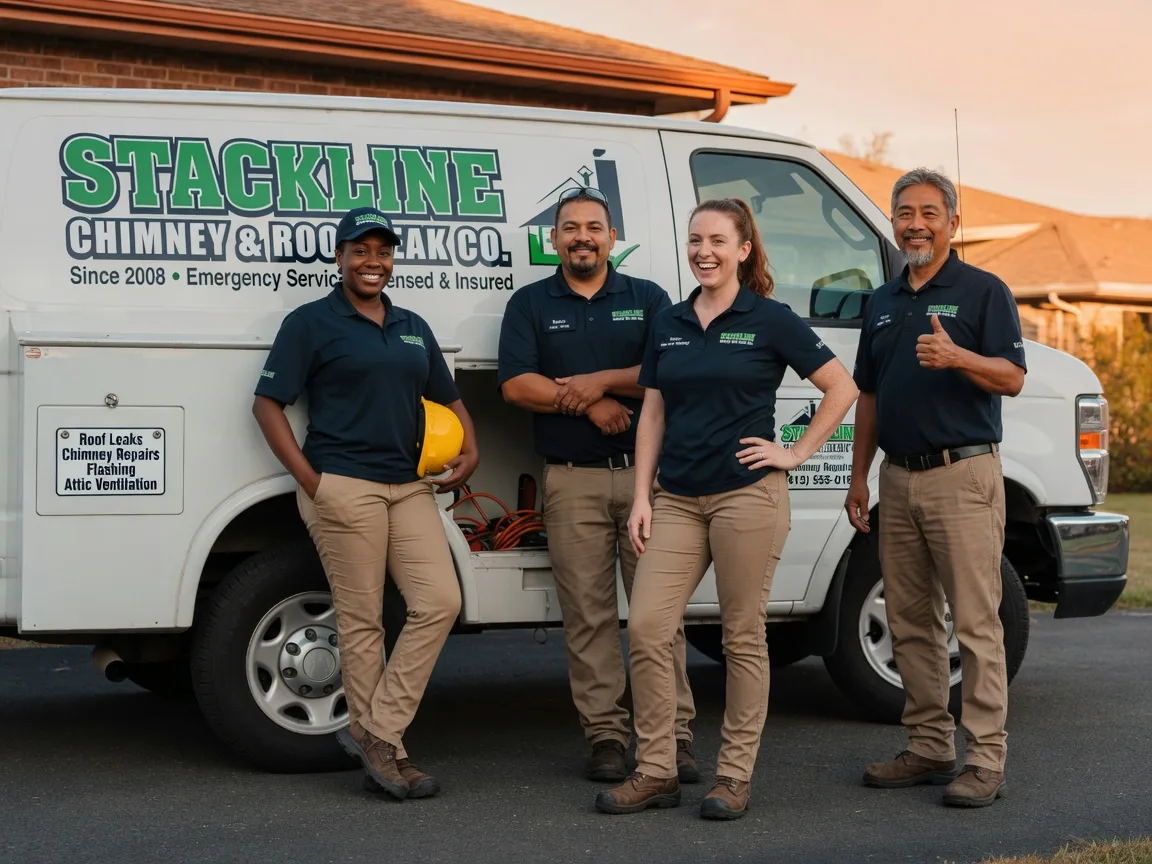 Chimney flashing repair company in Russellville, AL
